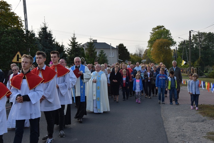 Powitanie ikony MB Częstochowskiej w Rzeczycy