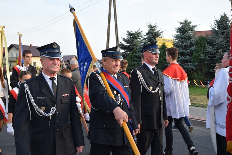 Powitanie ikony MB Częstochowskiej w Rzeczycy