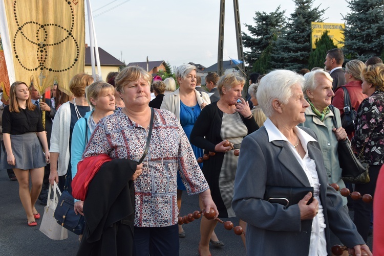 Powitanie ikony MB Częstochowskiej w Rzeczycy