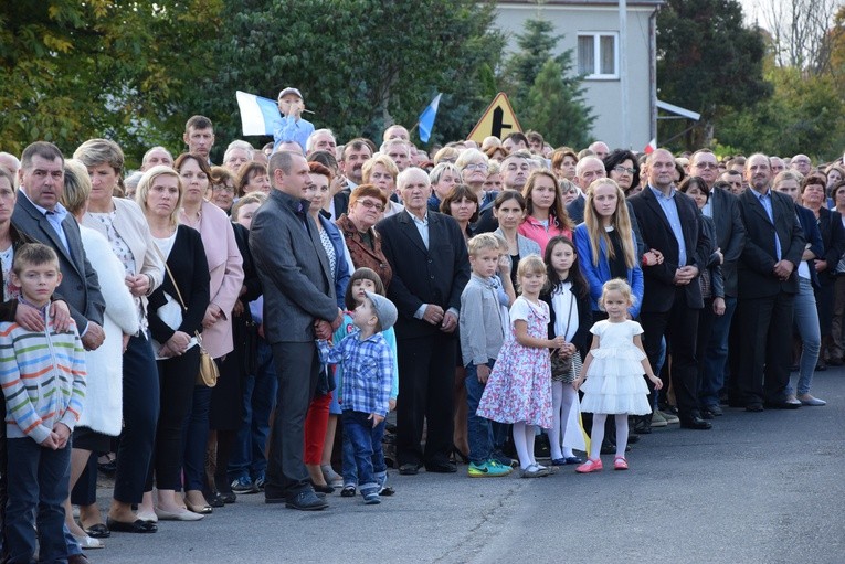 Powitanie ikony MB Częstochowskiej w Rzeczycy
