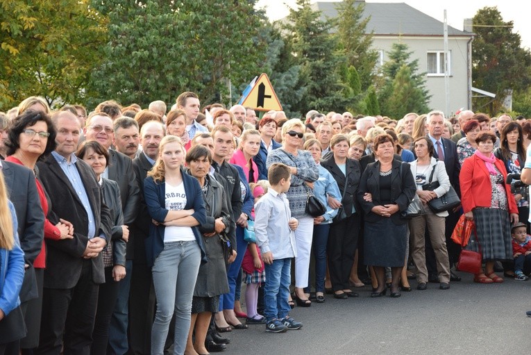 Powitanie ikony MB Częstochowskiej w Rzeczycy