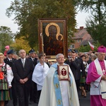 Powitanie ikony MB Częstochowskiej w Rzeczycy