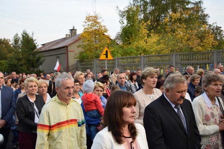 Powitanie ikony MB Częstochowskiej w Rzeczycy