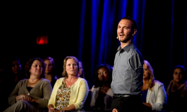 Nick Vujicic: "Nie bądź chrześcijaninem ze względu na innych chrześcijan, ale ze względu na Jezusa"