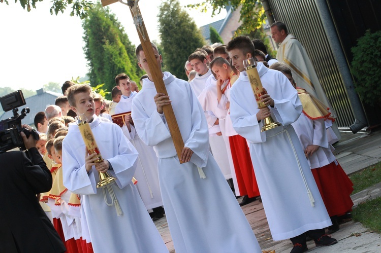 Kamień węgielny w Pogórskiej Woli