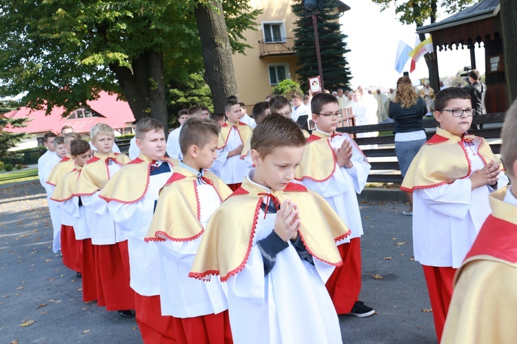 Kamień węgielny w Pogórskiej Woli