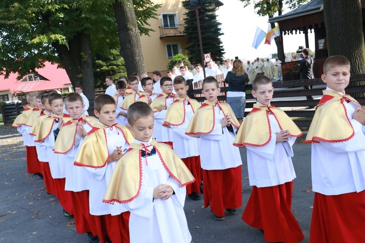 Kamień węgielny w Pogórskiej Woli