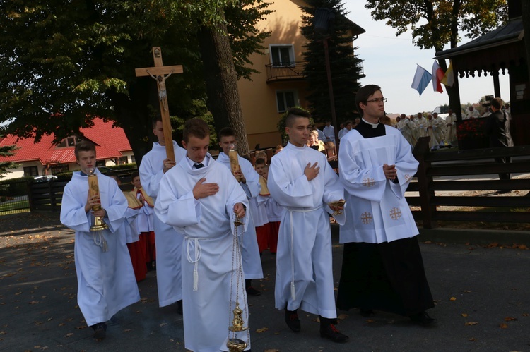 Kamień węgielny w Pogórskiej Woli