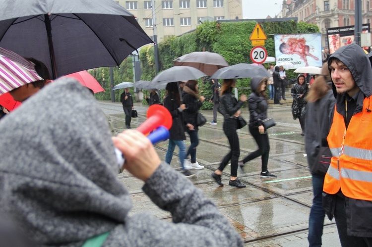 Czarny Protest i Biały Protest w Katowicach