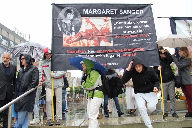 Czarny Protest i Biały Protest w Katowicach