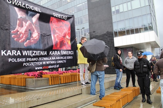 Czarny Protest i Biały Protest w Katowicach