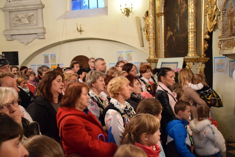 Powitanie ikony MB Częstochowskiej w Krzemienicy