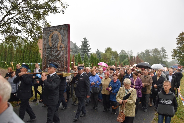 Powitanie ikony MB Częstochowskiej w Krzemienicy