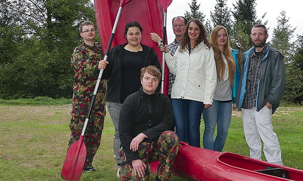 Studenci z DA chętnie eksplorują rzeki i wędrują po górach.