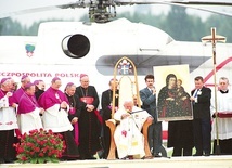 Wizyta Jana Pawła II w Gliwicach w 1999 roku.
