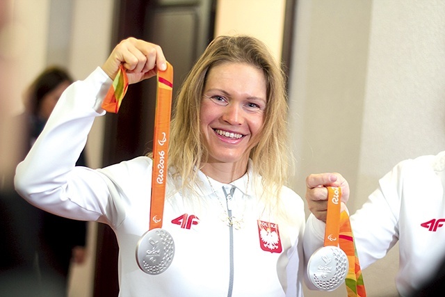 Anna Harkowska przywiozła z igrzysk paraolimpijskich w Rio dwa srebrne medale.