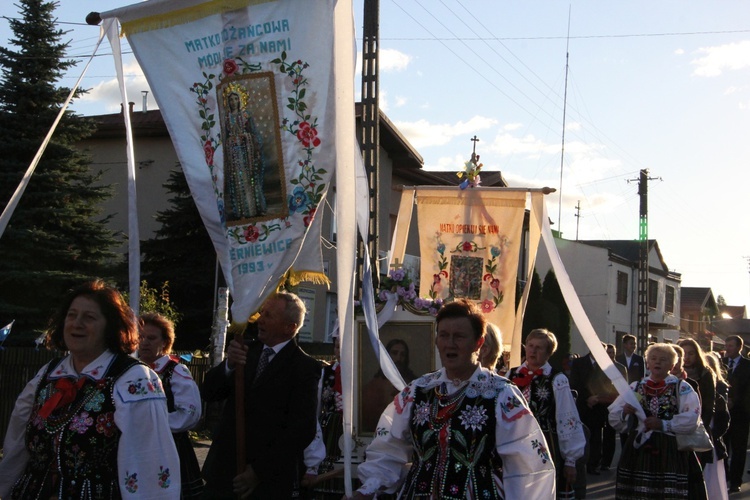 Powitanie ikony MB Częstochowskiej w Czerniewicach