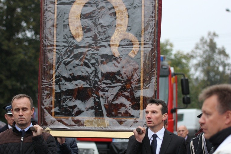 Powitanie ikony MB Częstochowskiej w Inowłodzu