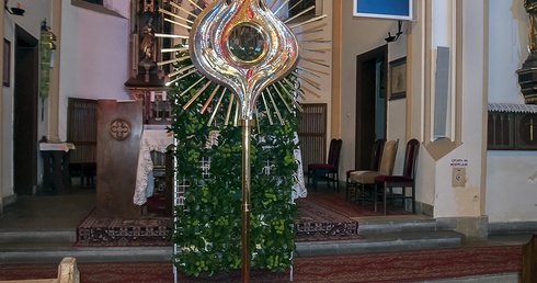 Monstrancja na jubileusz
