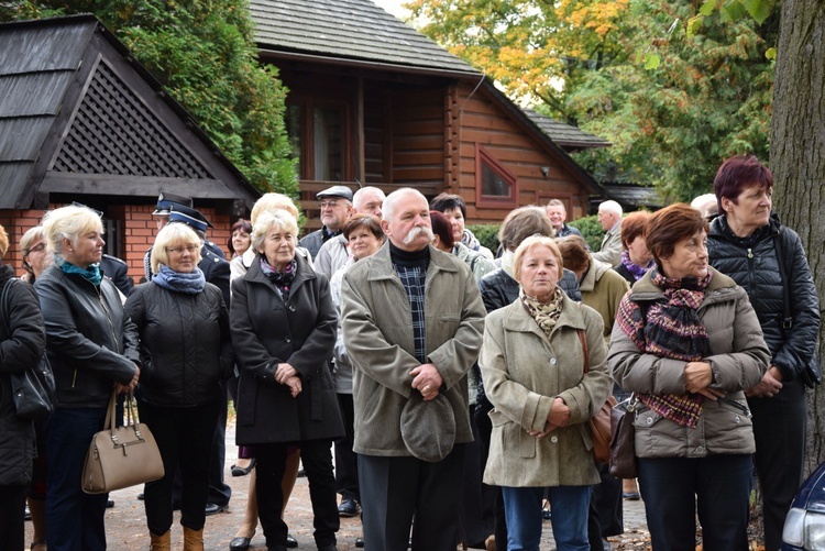 Powitanie ikony MB Częstochowskiej w Spale