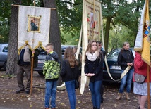 Powitanie ikony MB Częstochowskiej w Spale