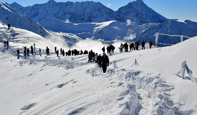 W Tatrach zima - jakie warunki na trasach narciarskich?