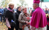 Powitanie abp. Józefa Górzyńskiego w Bałdach