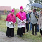 Powitanie abp. Józefa Górzyńskiego w Bałdach