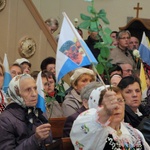 Powitanie ikony MB Częstochowskiej w Lubochni