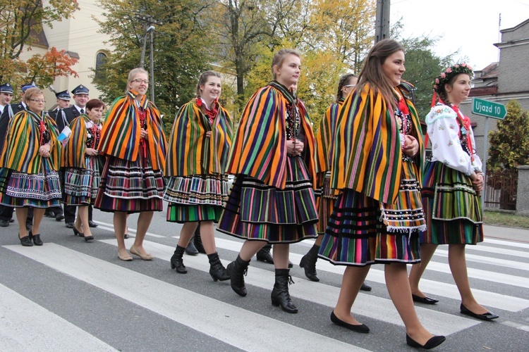 Powitanie ikony MB Częstochowskiej w Lubochni