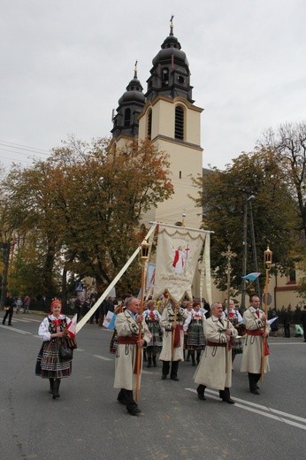 Powitanie ikony MB Częstochowskiej w Lubochni