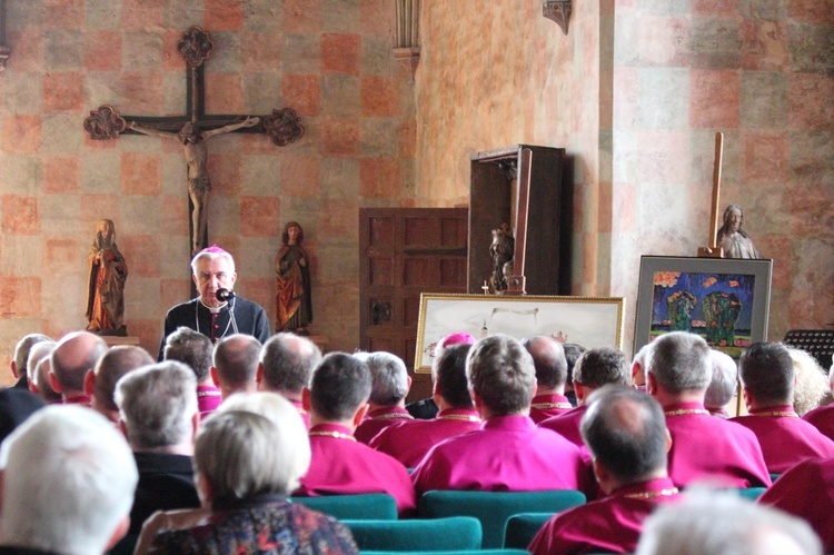 75. urodziny abp. Wojciecha Ziemby w Lidzbarku Warmińskim