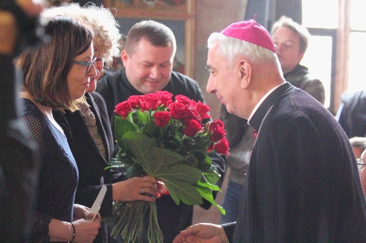 75. urodziny abp. Wojciecha Ziemby w Lidzbarku Warmińskim