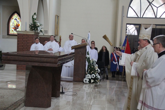 Konsekracja kościoła św. Faustyny we Wrocławiu