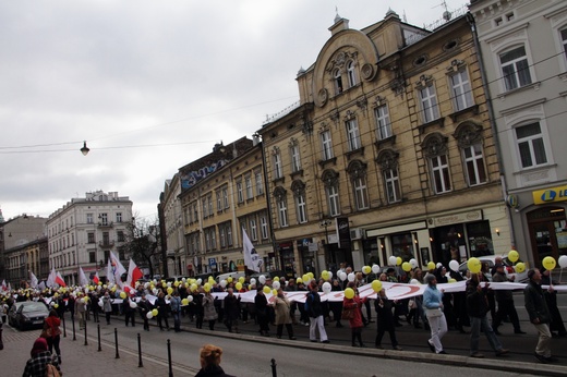 I Małopolski Marsz dla Życia i Rodziny cz. 1