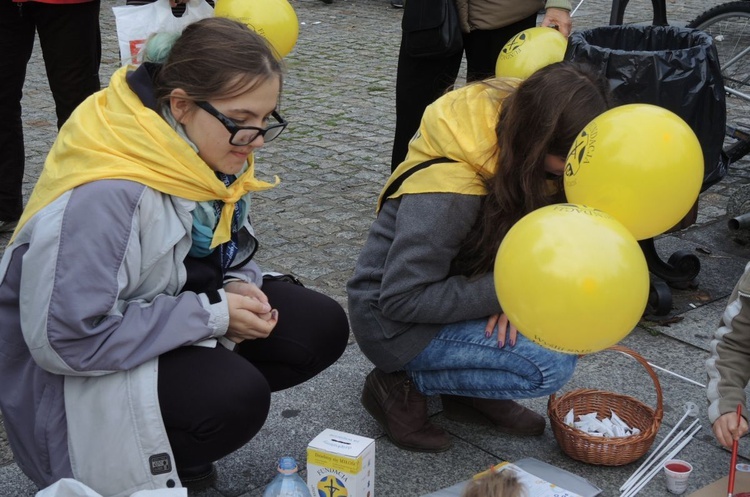 Dzień Papieski AD 2016 na Rynku w Bielsku-Białej