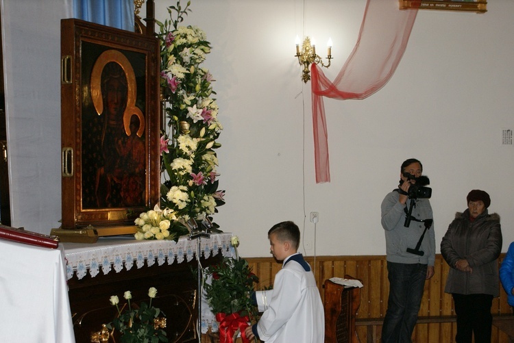 Powitanie ikony MB Częstochowskiej w Budziszewicach