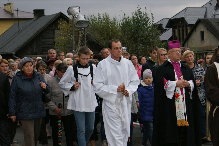 Powitanie ikony MB Częstochowskiej w Budziszewicach