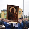 Powitanie ikony MB Częstochowskiej w Żelechlinku