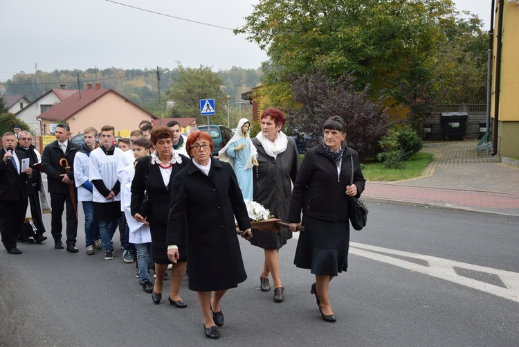 Powitanie ikony MB Częstochowskiej w Żelechlinku