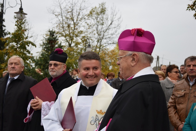 Powitanie ikony MB Częstochowskiej w Żelechlinku