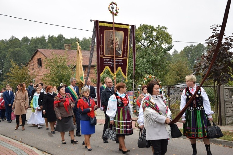 Powitanie ikony MB Częstochowskiej w Żelechlinku