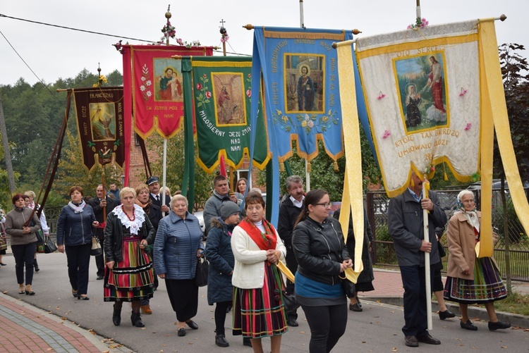 Powitanie ikony MB Częstochowskiej w Żelechlinku