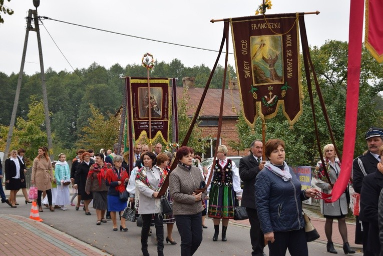 Powitanie ikony MB Częstochowskiej w Żelechlinku