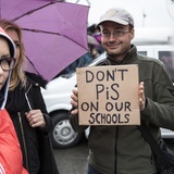 Protest przeciwko reformie edukacji