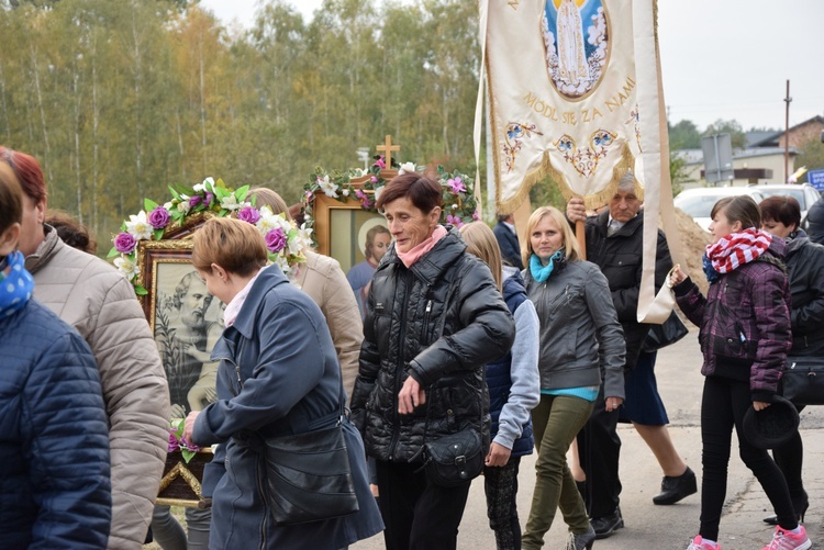 Powitanie ikony MB Częstochowskiej w Kochanowie