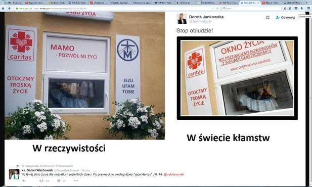 Fałszywka, nie okno życia