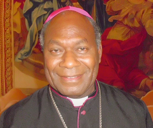 Abp John Ribat z Papui-Nowej Gwinei.