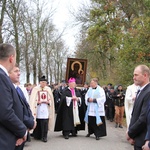 Powitanie ikony MB Częstochowskiej w Białyninie