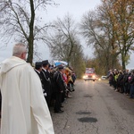 Powitanie ikony MB Częstochowskiej w Białyninie